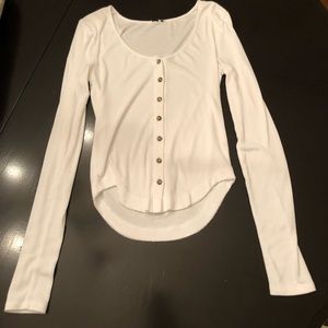 UO White Long Sleeve